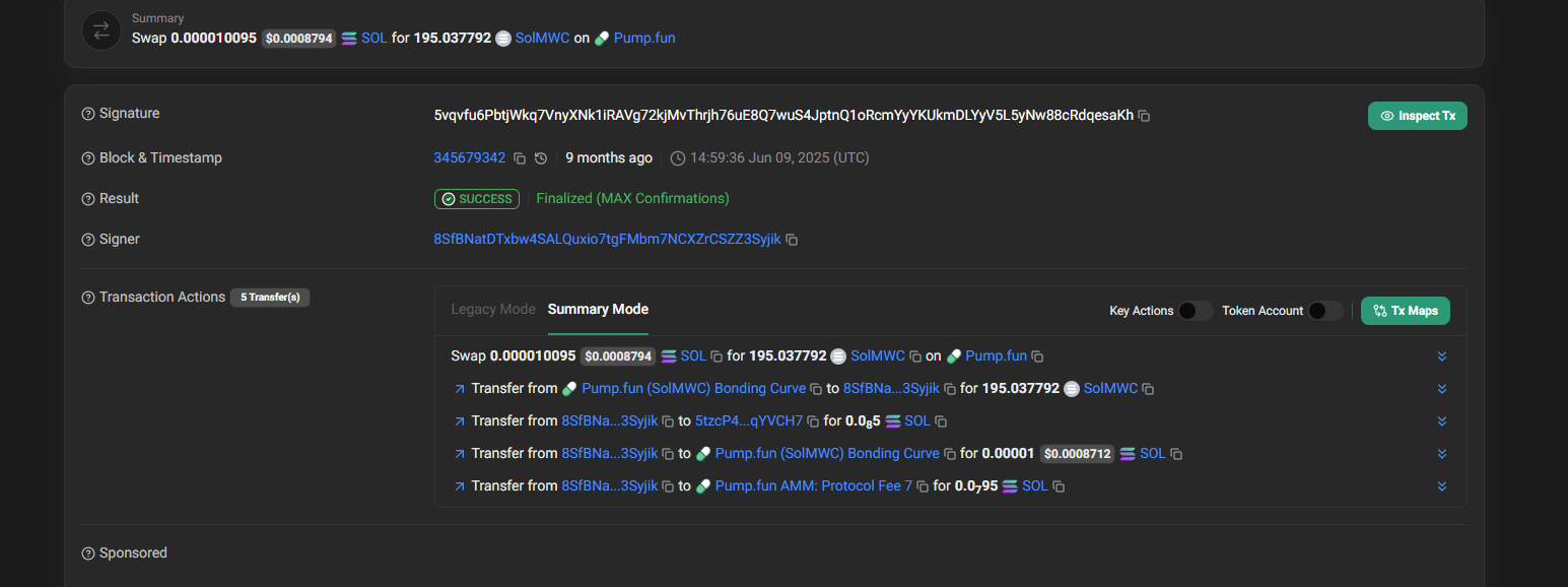 Solana Memecoin Sniping Bot preview